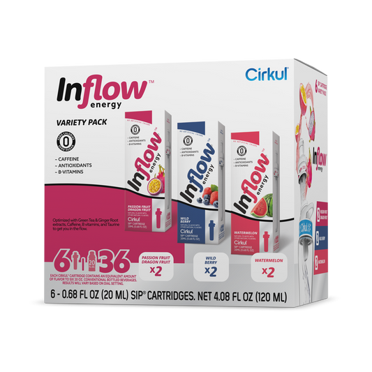 Inflow Energy® 6-Pack Variety Pack VCUW