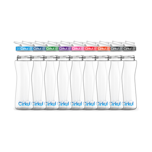 22oz. Plastic Bottle & Comfort Grip Lid AKO5