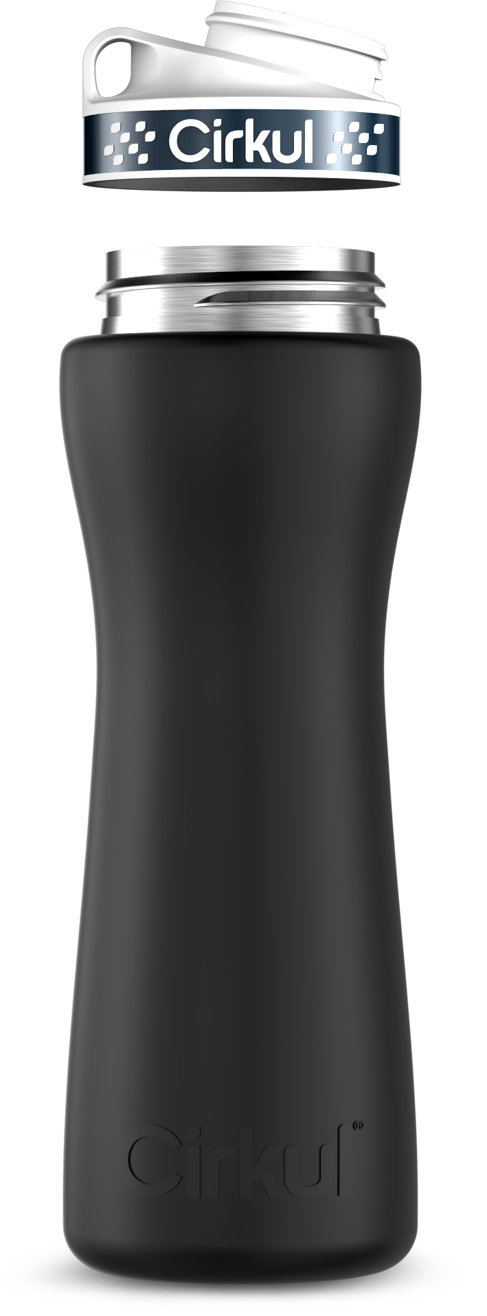 Custom 22oz. Stainless Steel Bottle & Comfort Grip Lid C39S