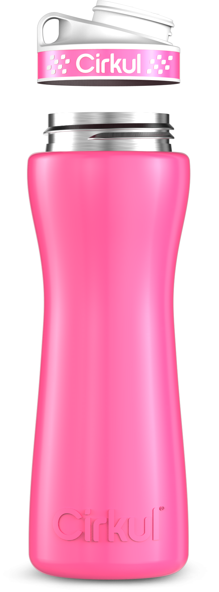 Custom 22oz. Stainless Steel Bottle & Comfort Grip Lid C39S