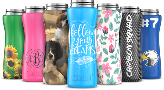 Custom 22oz. Stainless Steel Bottle & Comfort Grip Lid C39S
