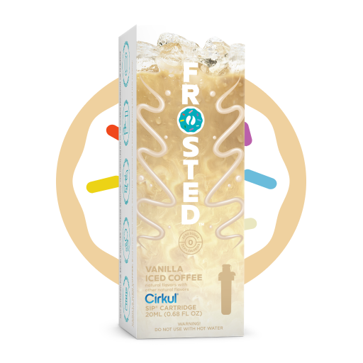 Frosted Vanilla Iced Coffee A096